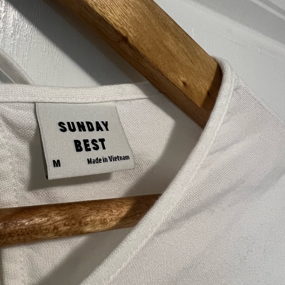 Aritzia Sunday Best White Dress - Picture 2 of 3